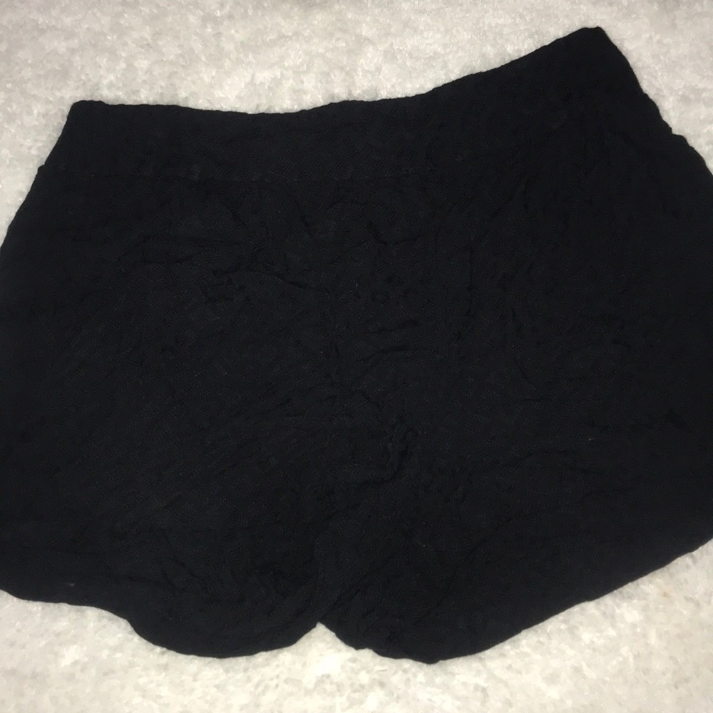 Black free people flowy shorts
